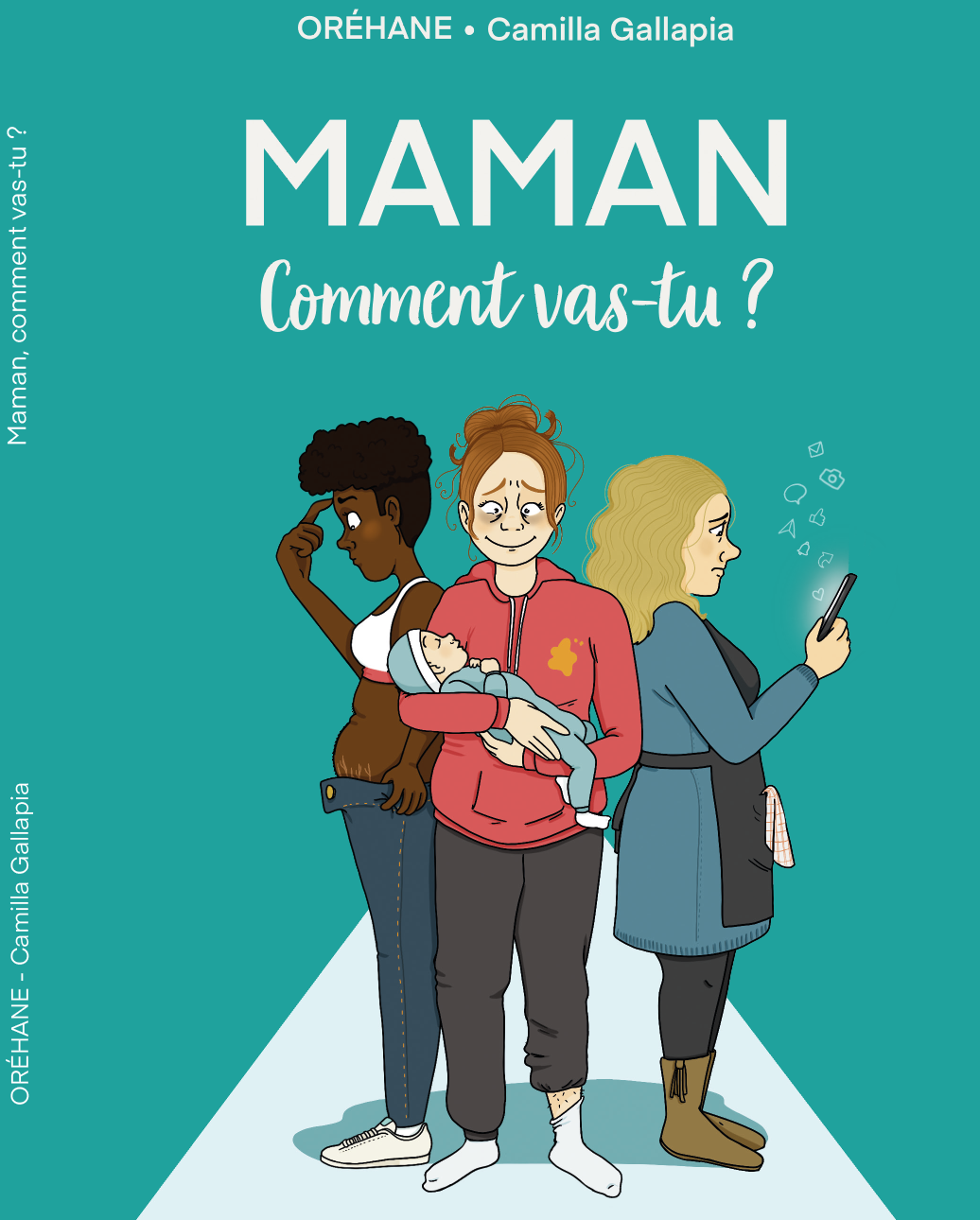 Post-partum : la BD Maman comment vas-tu ?  diffusée dans les Maternités  des Hauts-de-France