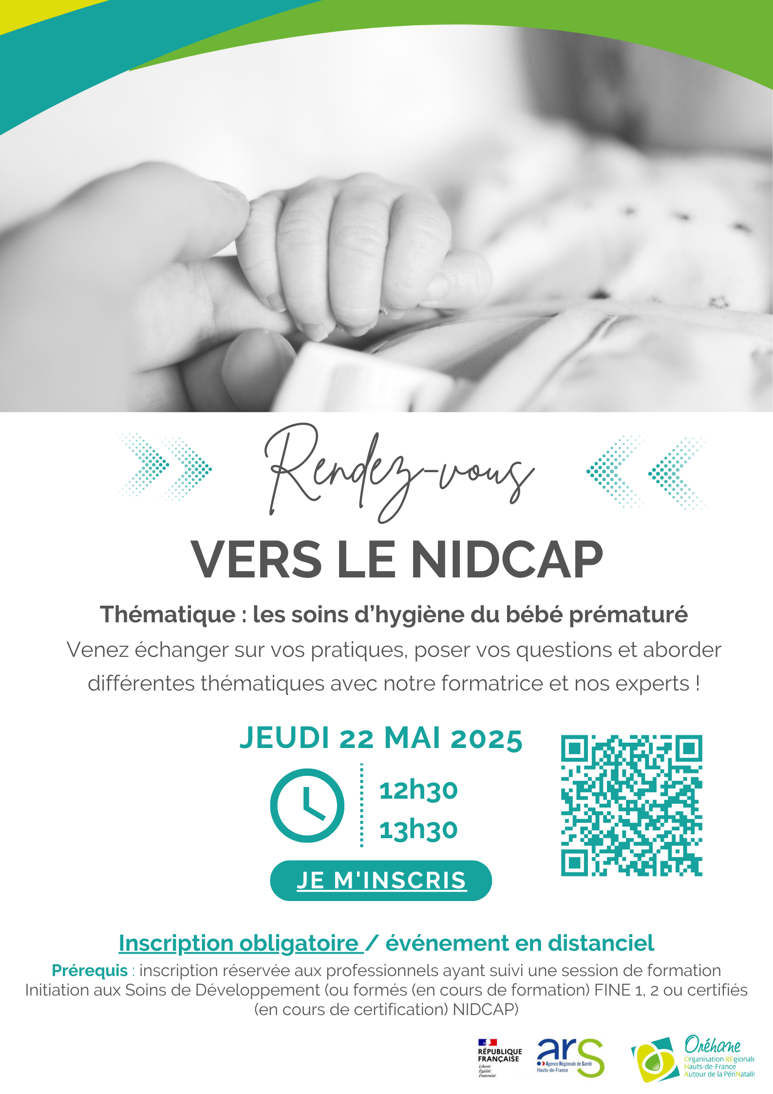 Agenda des webinaires 60