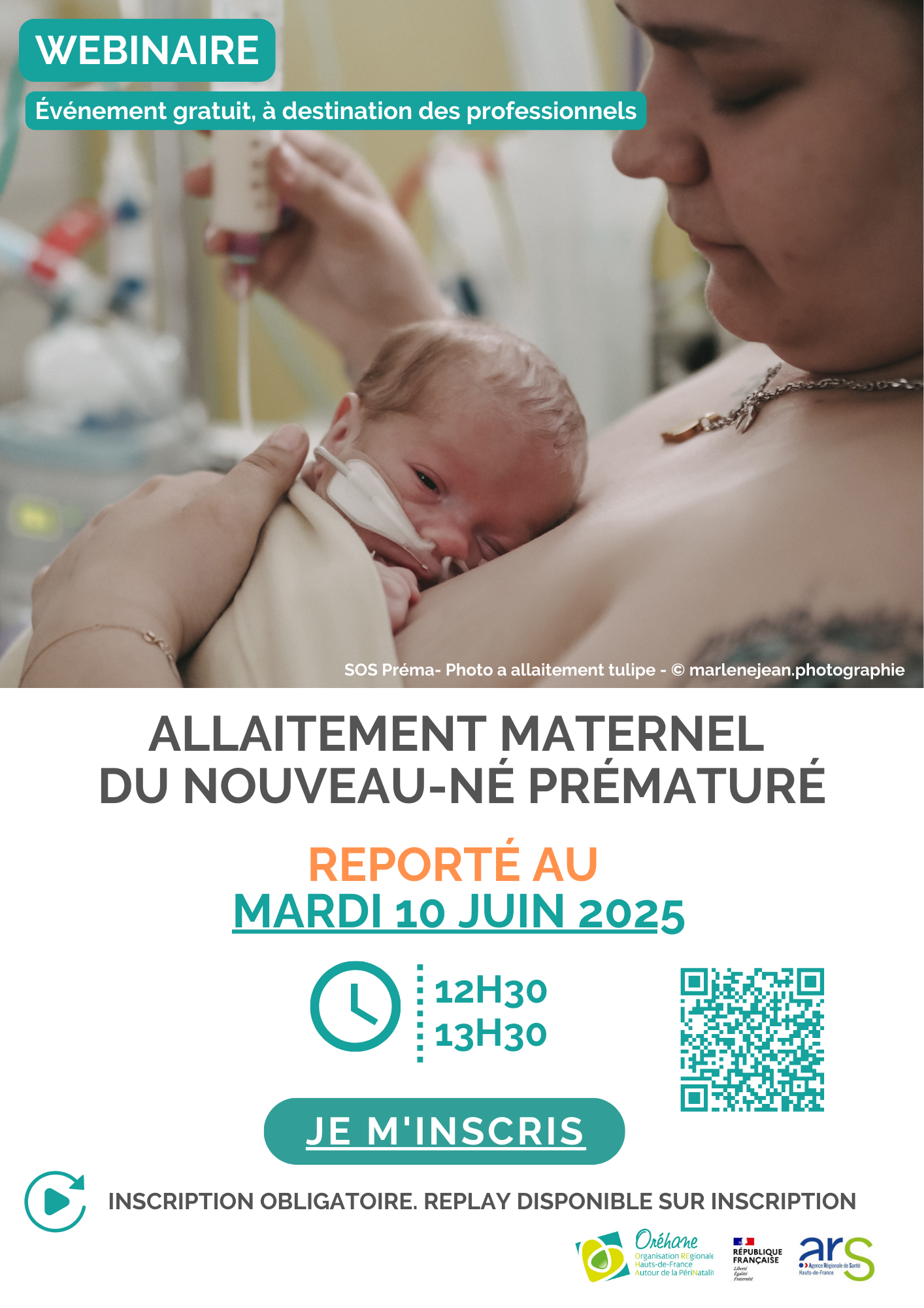 Agenda des webinaires 63