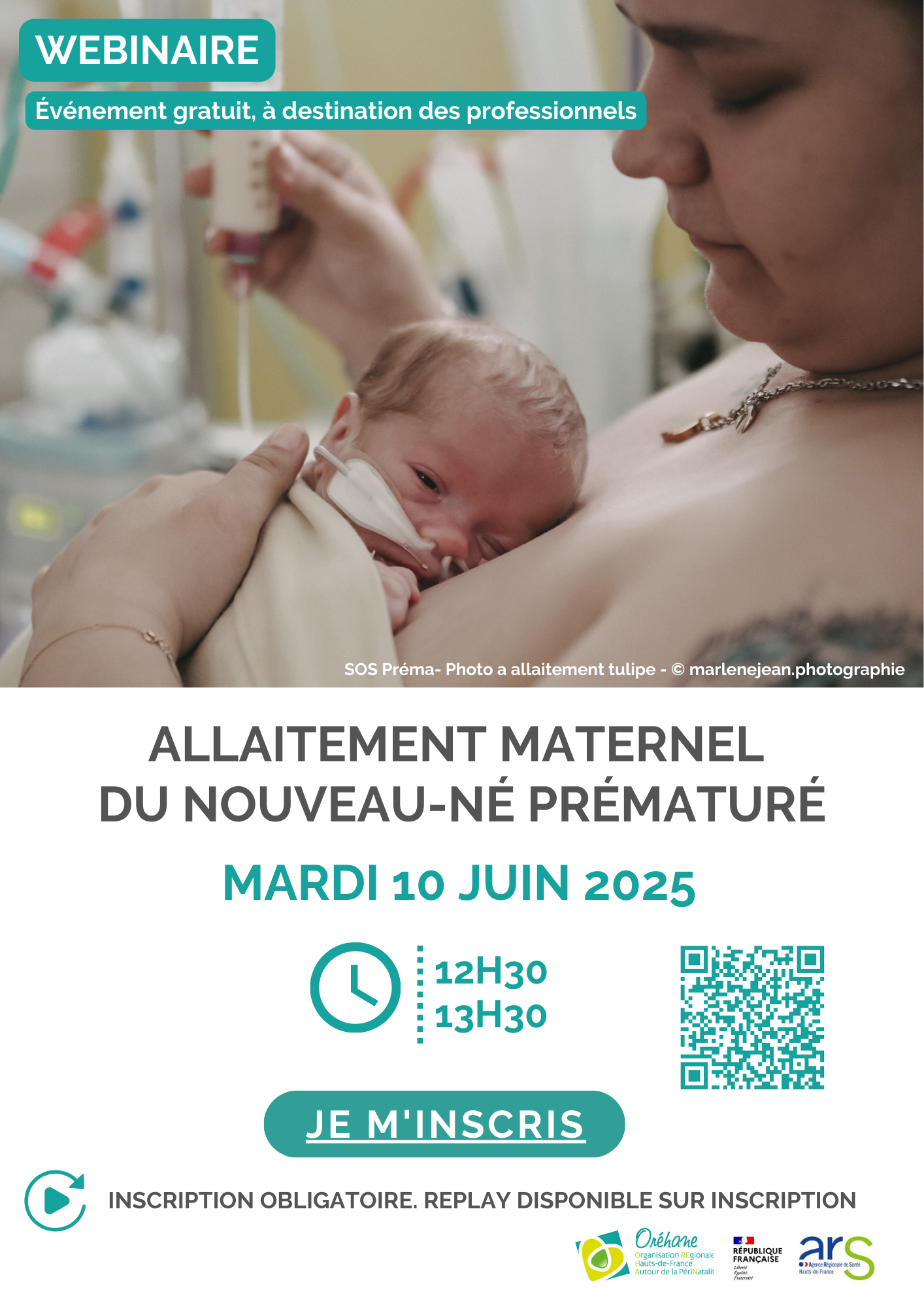 Agenda des webinaires 65