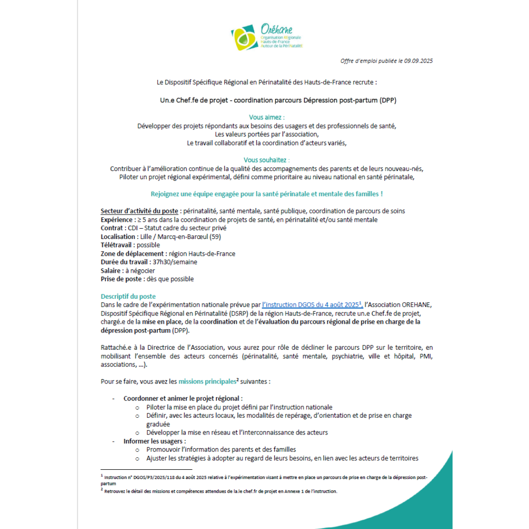 OREHANE recrute