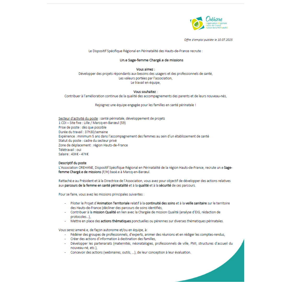 OREHANE recrute !